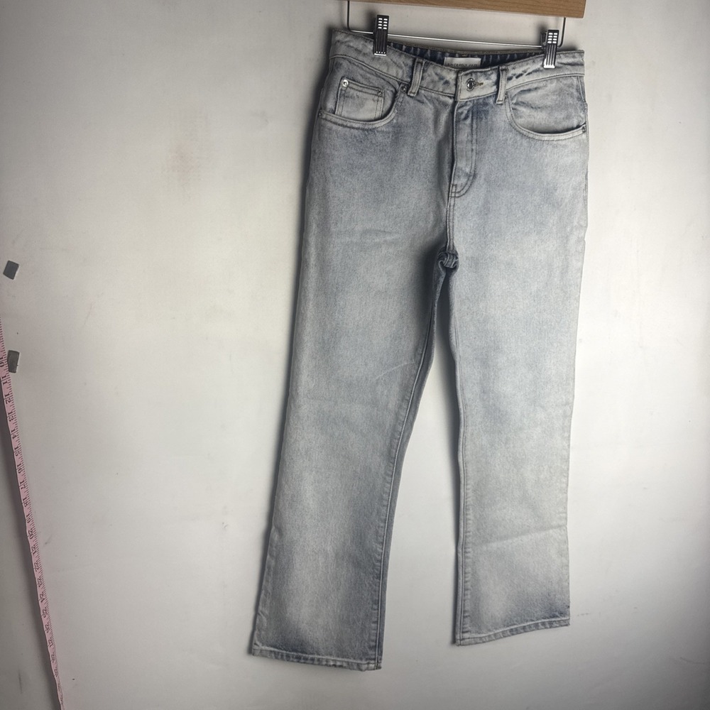 Sincerely Jules Jeans Womens Blue Denim Straight  Medium Wash‎ 24